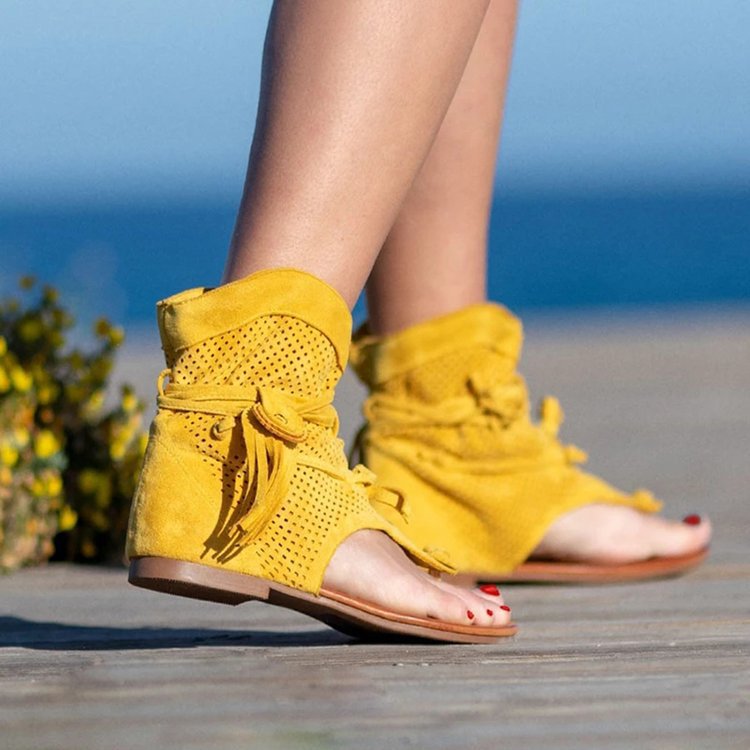 Damen modische Clogs mit atmungsaktiver Perforation und trendiger Schnürung EB