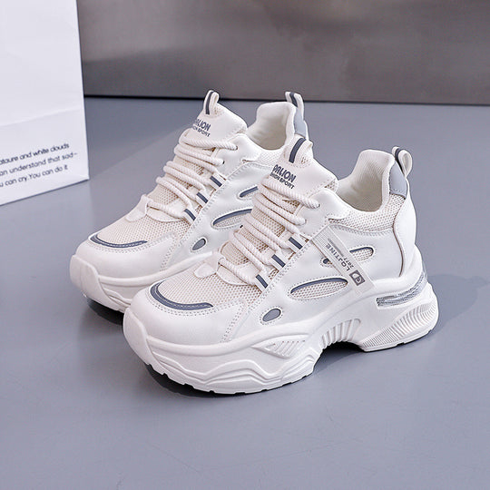 Damen Komfortable und modische Sportsneakers mit atmungsaktivem Obermaterial EB