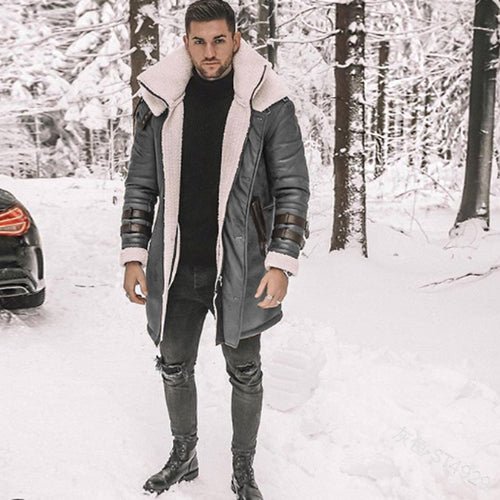 Herren Fliegerjacke mit luxuriösem Kunstfellfutter und modernen Akzenten EB