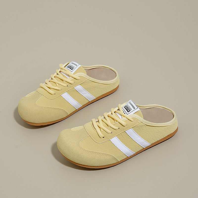 Damen Hausschuhe im sportlichen Stil mit klassischem Design EB