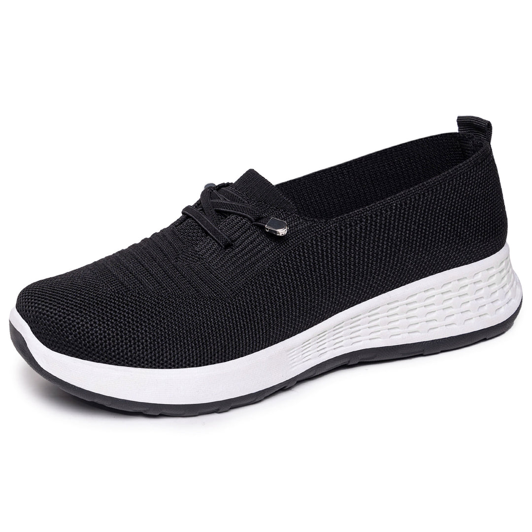 Damen Komfortable und stylische Sneaker mit elastischem Obermaterial EB