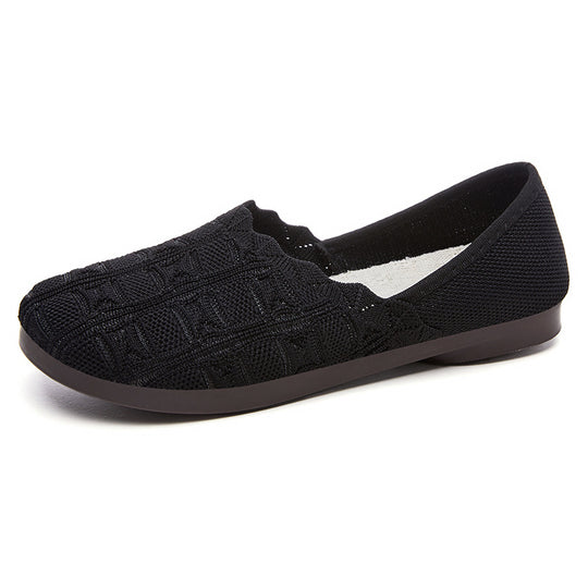 Damen Bequeme Slip-On Schuhe EB