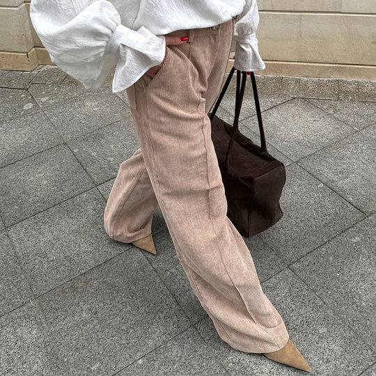 Damen Weite Cordhose EB