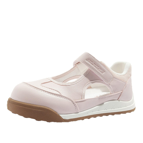 Damen Komfortable Slip-On Sneakers mit atmungsaktiver Mesh-Oberfläche und rutschfester Sohle EB
