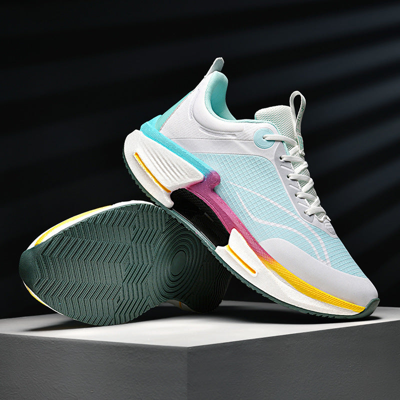 Unisex atmungsaktive Mesh-Runner mit gitterstruktur, stabilisierendem Mittelkeil und geteiltem Stabilisator EB