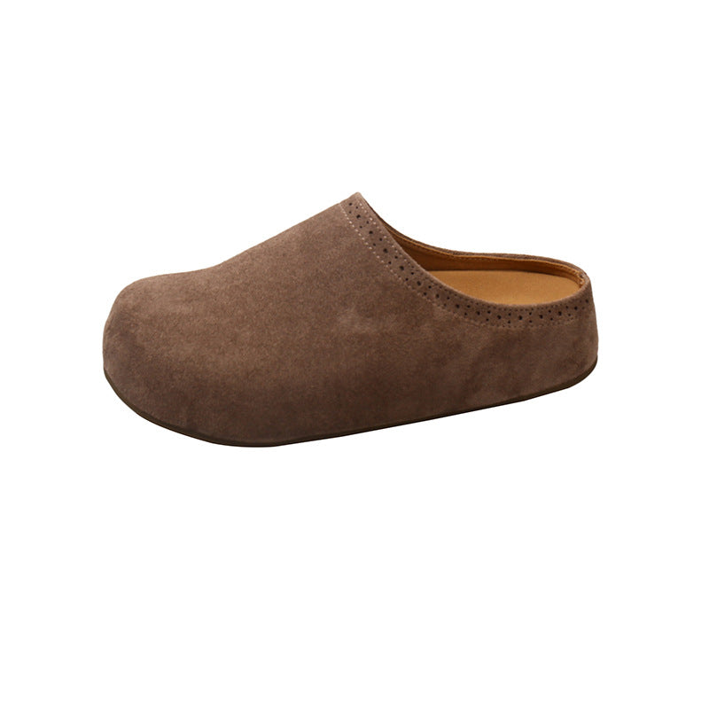 Damen Komfortable Filzclogs mit exquisitem Innenfutter EB