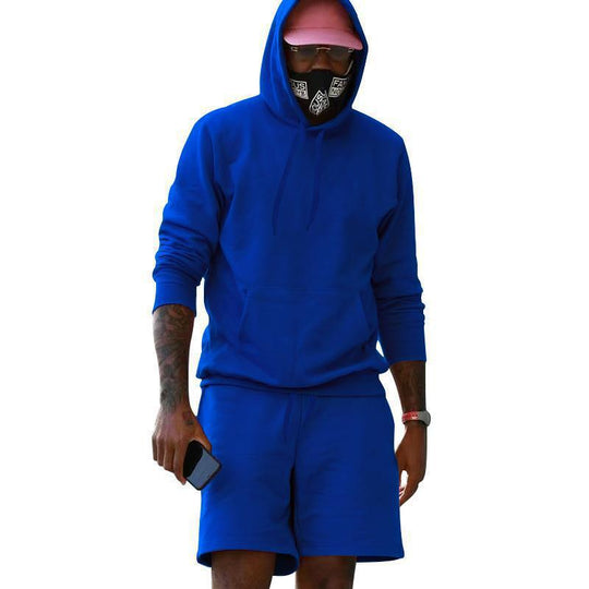 EB Herren Hoodie-Shorts-Set mit Kängurutasche