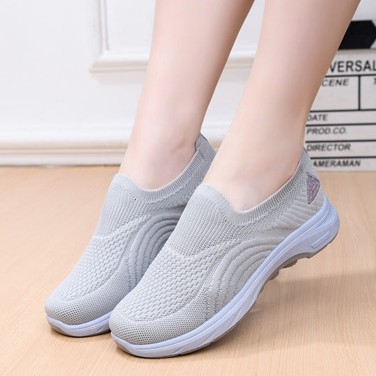 Damen Bequeme und flexible Slip-On Sneaker EB