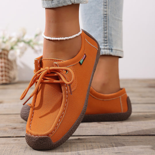 Damen Komfortable Freizeitschuhe mit modischem Schnürsystem EB