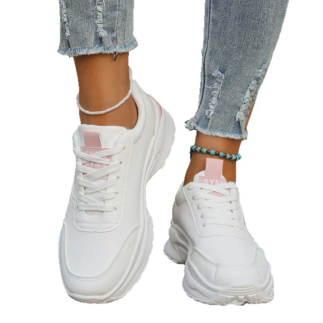 Damen Trendige Fitness-Sneaker mit gepolsterter Laufsohle EB