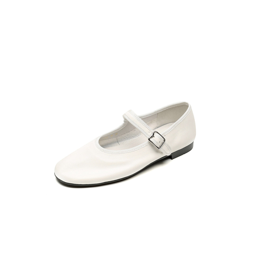 Damen elegante Ballerinas mit verstellbarem Riemchen EB
