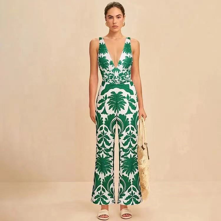 Damen Badeanzug mit verspieltem Schnitt und hohem Beinausschnitt EB
