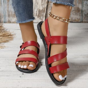 Damen Clogsandalen mit komfortablem Riemendesign und atmungsaktiver Sohle EB