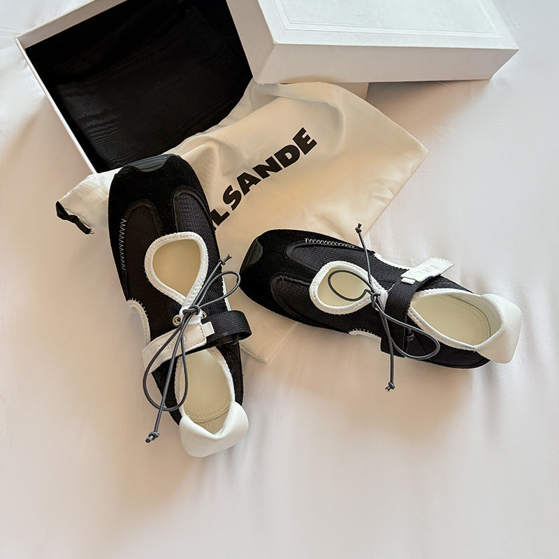 Damen Sportliche Sneaker mit atmungsaktivem Mesh und flexiblem Schnürsystem EB
