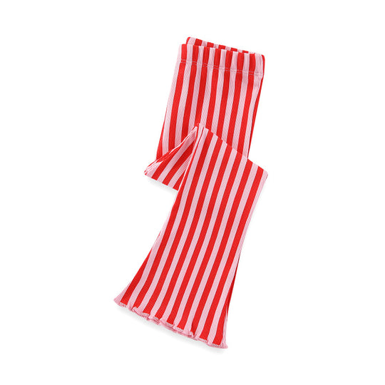 Mädchen Leggings mit fröhlichem Streifenmuster EB