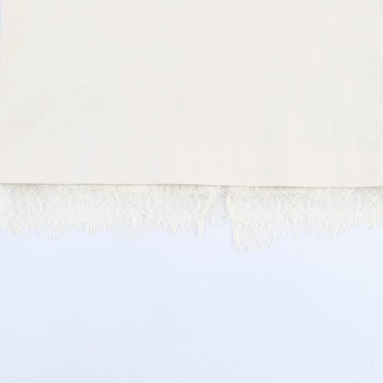 Damen Bleistiftrock mit feiner Spitze und elegantem Bund EB