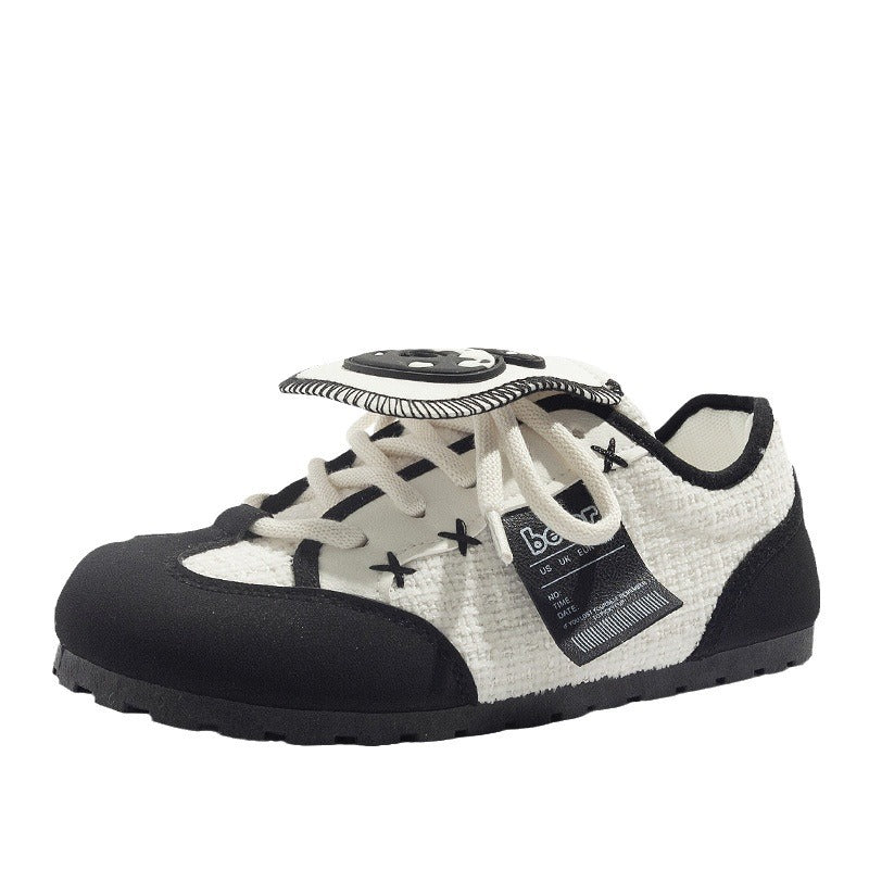 Damen Sportliche Sneaker mit atmungsaktiver Gewebestruktur und rutschfester Sohle EB