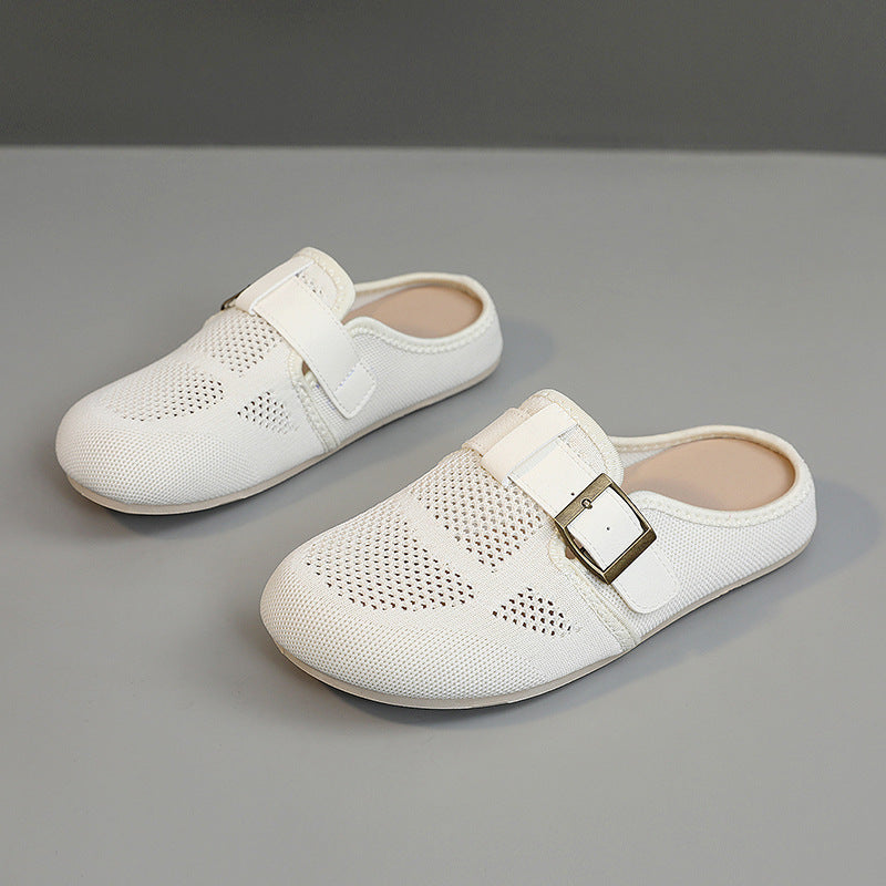 Damen Atmungsaktive Clogs mit verstellbarem Riemen und ergonomischem Fußbett EB