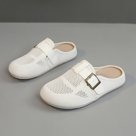 Damen Atmungsaktive Clogs mit verstellbarem Riemen und ergonomischem Fußbett EB