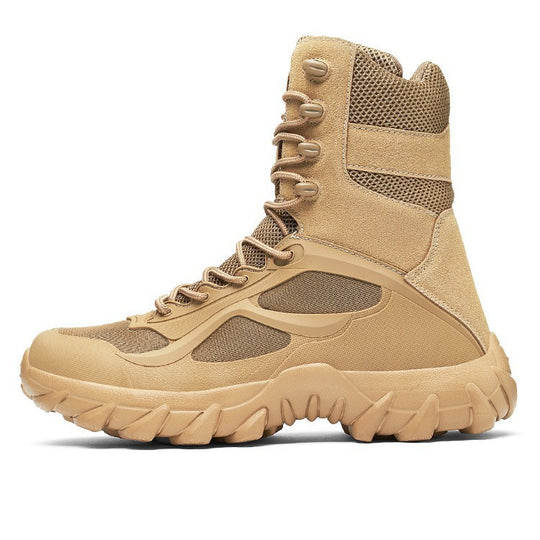 Damen Militärische Wanderschuhe mit rutschfester Profilsohle und atmungsaktivem Obermaterial EB