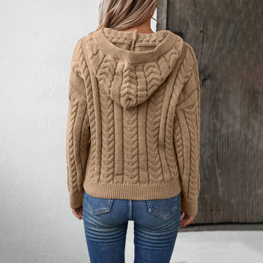 EB | Klassischer Pullover Mit Zopfmuster Design