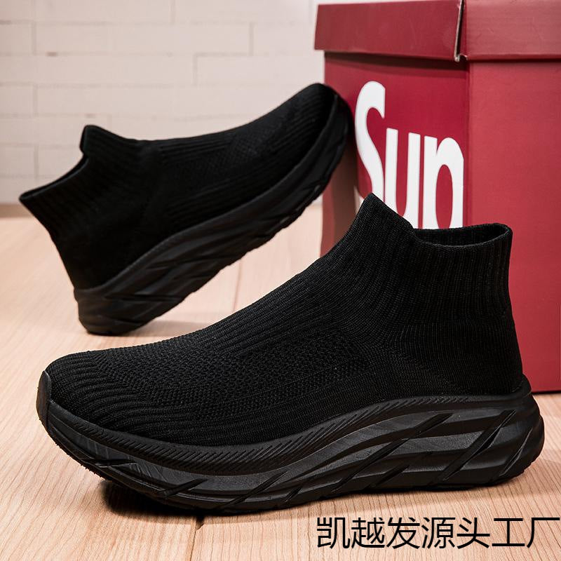Damen Komfortable Strick-Sneaker mit flexibler Sohle EB
