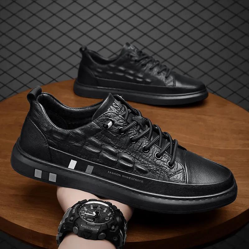 Damen Modische Sneakers mit edlem Schlangenmuster und strapazierfähiger Laufsohle EB