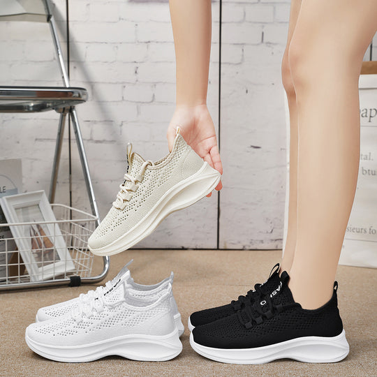 Damen Atmungsaktive Sneaker mit elastischem Obermaterial EB