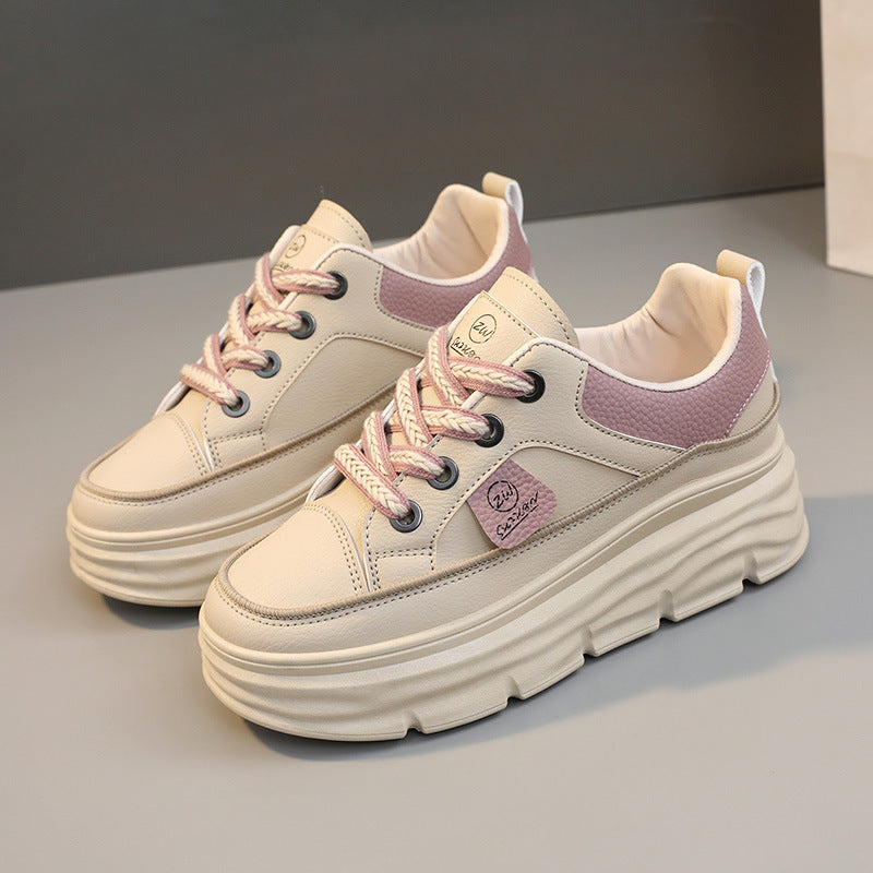 Damen modische Plateau-Sneaker mit verstärkter Dämpfung EB