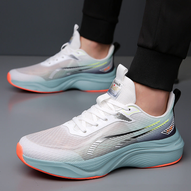 Damen Sportliche Lauf-Sneakers mit atmungsaktivem Mesh-Obermaterial und flexibler Dämpfung EB