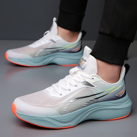 Damen Sportliche Lauf-Sneakers mit atmungsaktivem Mesh-Obermaterial und flexibler Dämpfung EB