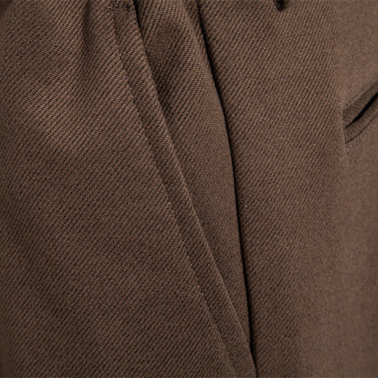 Herren Chinohose mit verstellbarem Bund und Faltenstruktur EB