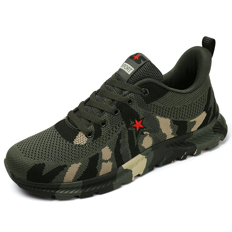 Damen Sportliche Atmungsaktive Sneakers mit flexibler Sohle und dämpfendem Fußbett EB