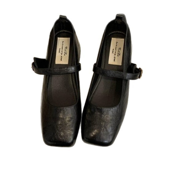 Damen Ballerinas mit modischem Riemchen und komfortablem Fußbett EB