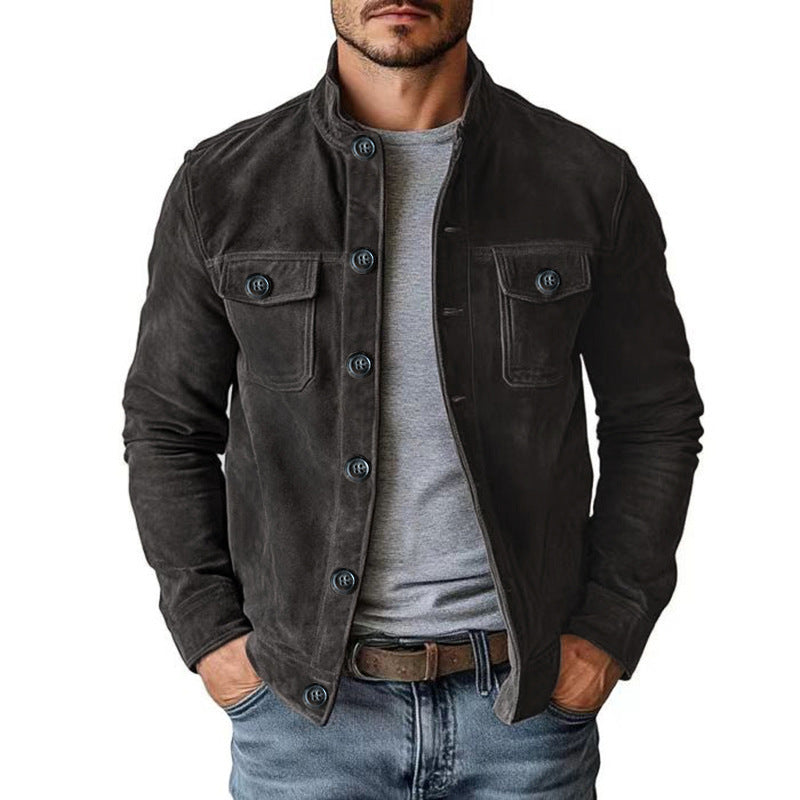 Herren elegante Jacke mit modernen Details EB