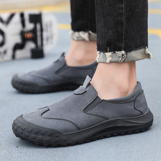 Damen Bequeme Slip-On Freizeitschuhe mit rutschfester Sohle EB