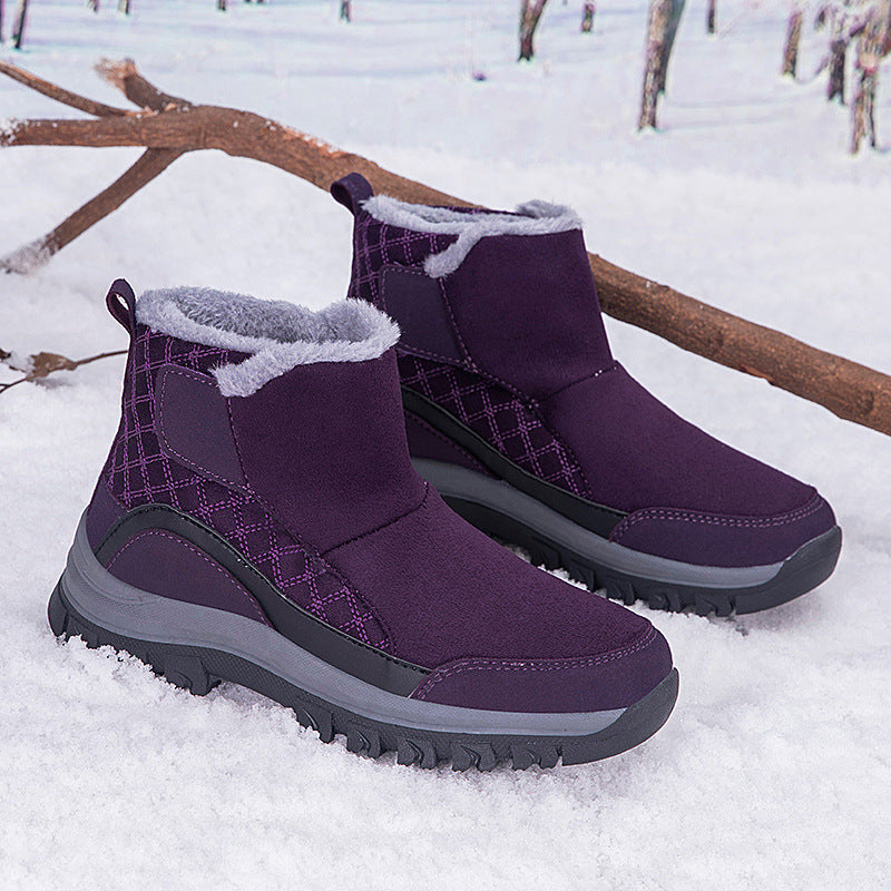 Damen Winterstiefel mit rutschfester Sohle und isolierendem Futter EB