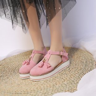 Damen Stilvolle Slip-On Sandalen EB
