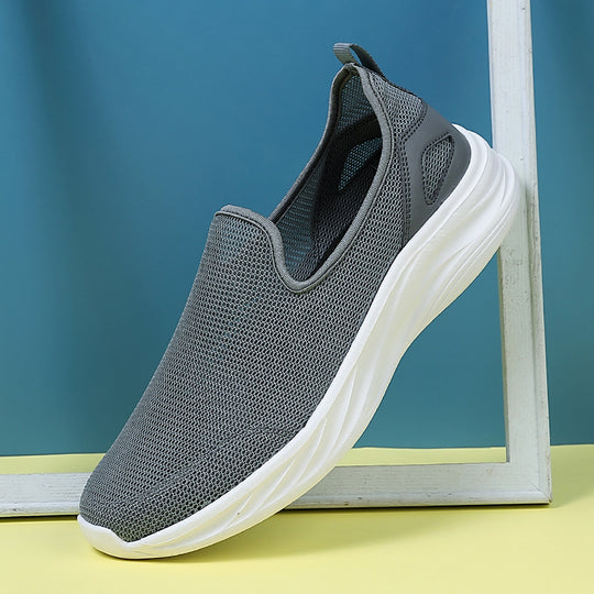 Damen Atmungsaktive Slip-On Sneakers mit flexiblem Design EB