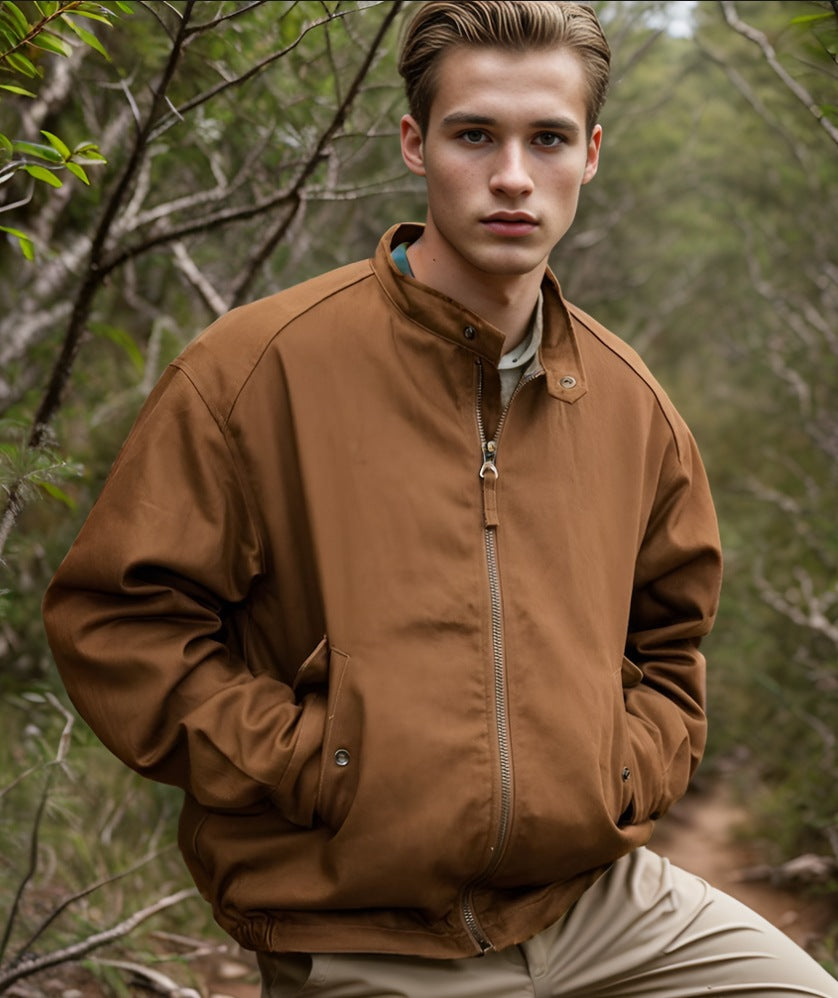 Herren vielseitige Outdoor-Jacke mit praktischen Taschen und wetterfestem Material EB
