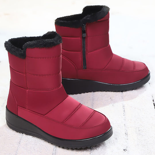 Damen Thermo-Winterstiefel mit rutschfester Sohle und isolierendem Innenfutter EB