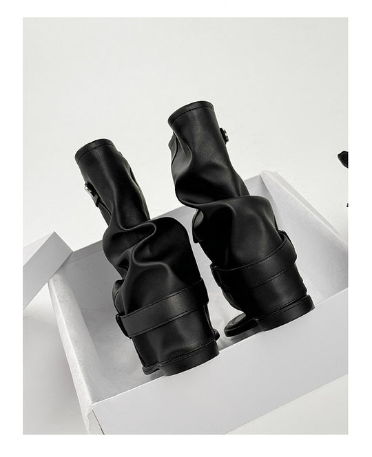 Damen Sandalen mit innovativem Wickeldesign und praktischem Riemchenverschluss EB