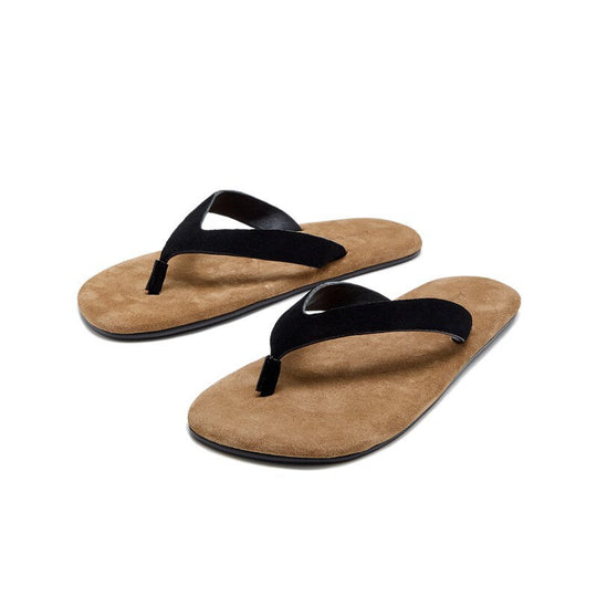 Damen Zehentrenner-Sandalen mit ergonomischem Fußbett und schmalem Riemendesign EB