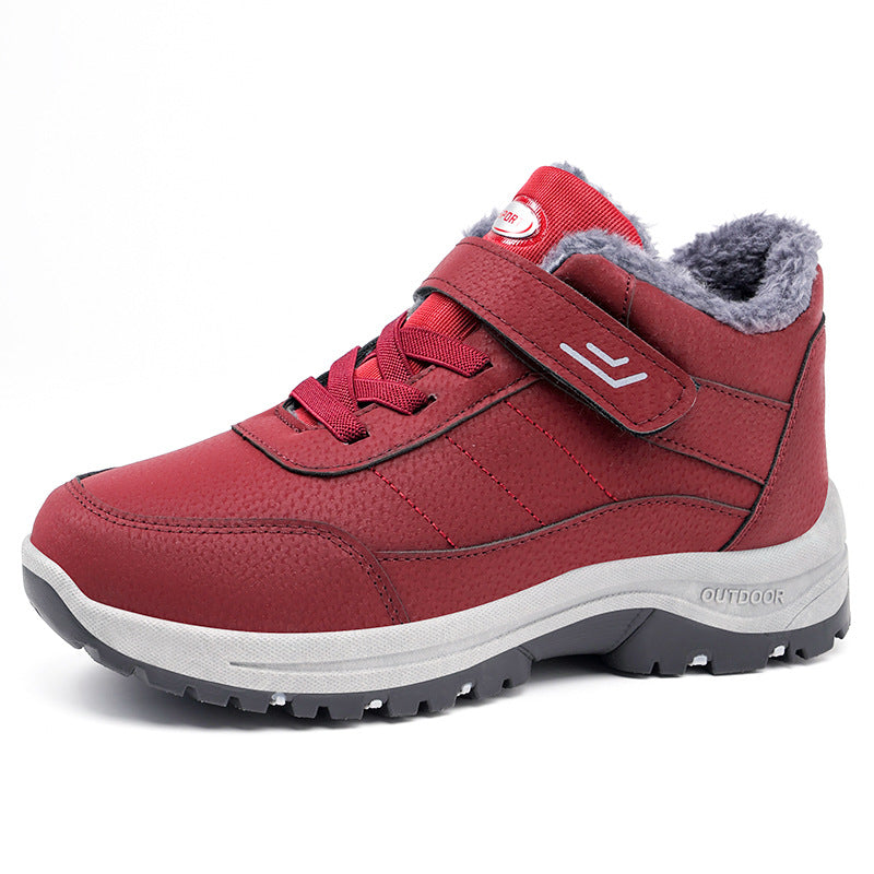 Damen Komfortable Winterstiefel mit isolierendem Fleece-Innenfutter EB