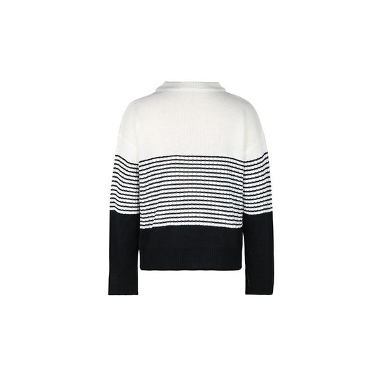 EB | Gestreifter Strickpullover Für Bequeme Outfits