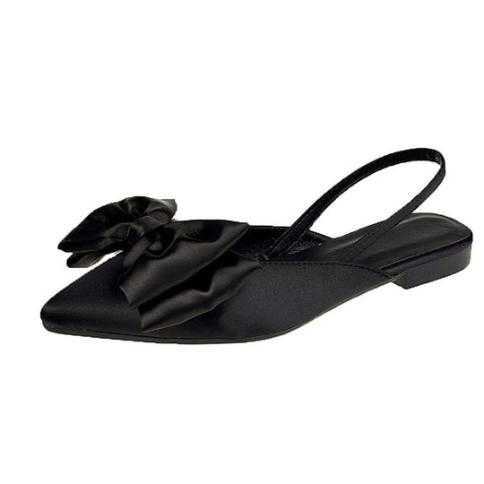 Damen Slingback-Ballerinas mit Schleifenakzent EB