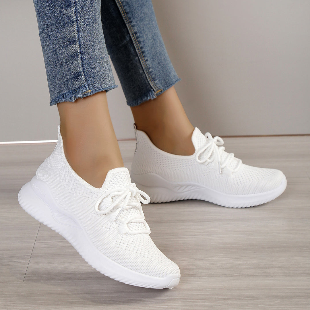 Damen Sportliche Lifestyle-Sneaker mit atmungsaktivem Obermaterial EB
