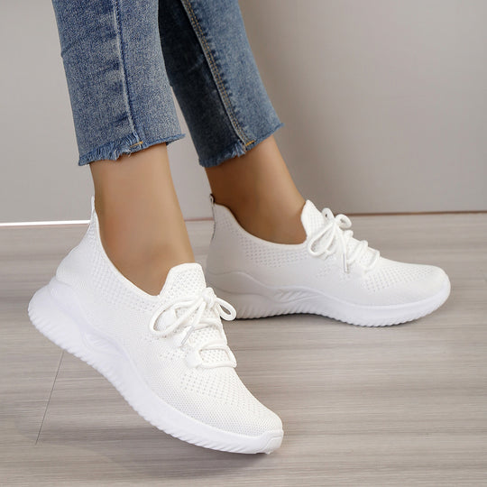 Damen Sportliche Lifestyle-Sneaker mit atmungsaktivem Obermaterial EB