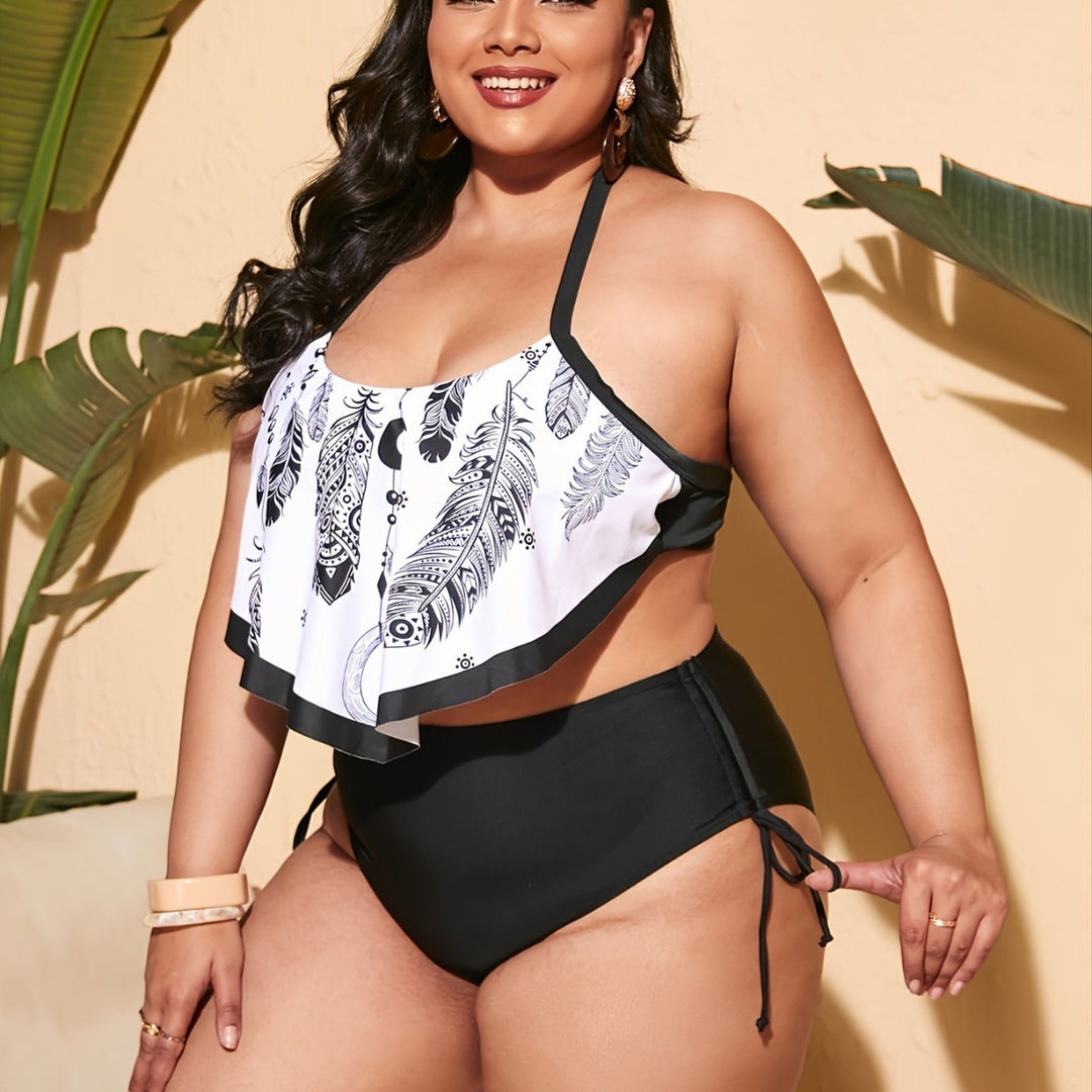Damen Küstentaugliches Strandtop mit lässigem Schnitt EB