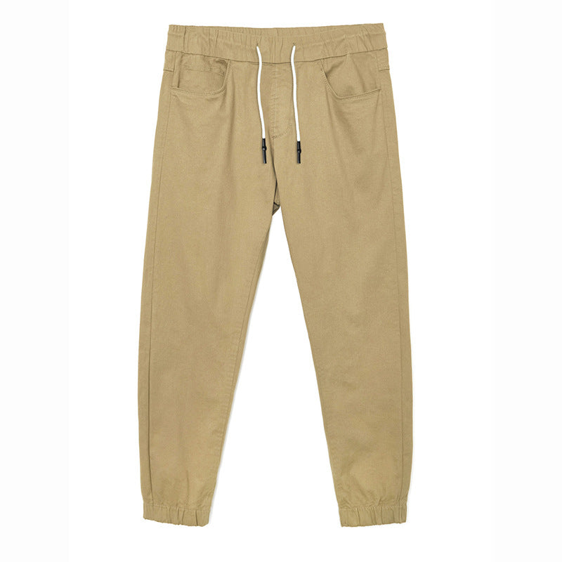 Herren sportliche Freizeithose mit elastischem Bund und praktischen Taschen EB